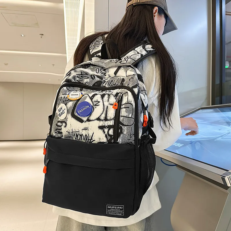 GOBLIN SHARKS 1759 Nylon Backpack Unisex Multicolor-1