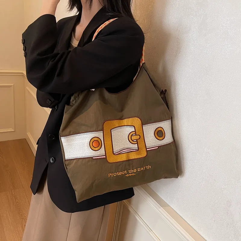 GOBLIN SHARKS 1759 Fabric Shoulder Bag Women's Multicolor-7
