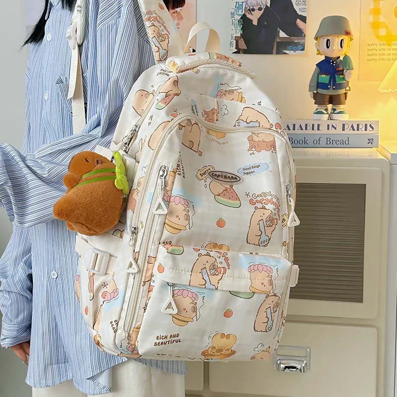 GOBLIN SHARKS 1759 Nylon Backpack Regular Unisex Multicolor-11