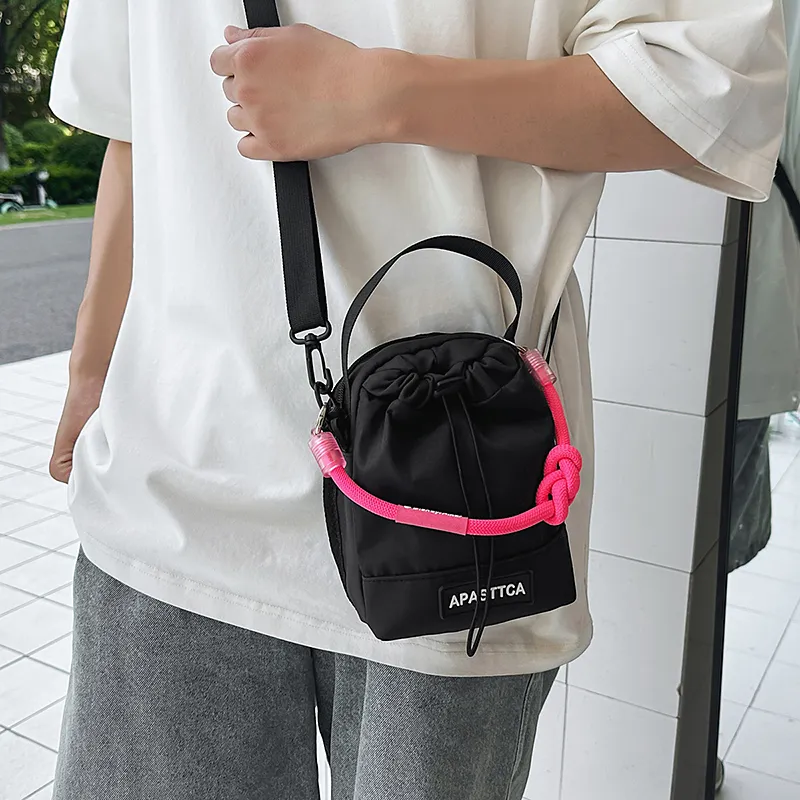 GOBLIN SHARKS 1759 Nylon Shoulder Bag Regular Unisex Multicolor-1