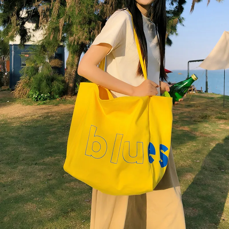 GOBLIN SHARKS 1759 Canvas Bag, Tote Bag, Shopping Bag, Shoulder Bag Regular Unisex Multicolor-13