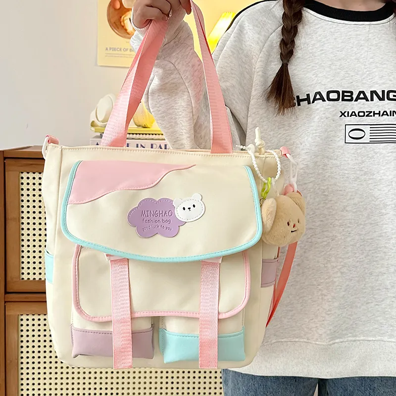 GOBLIN SHARKS 1759 Nylon Handbag Unisex Multicolor-19