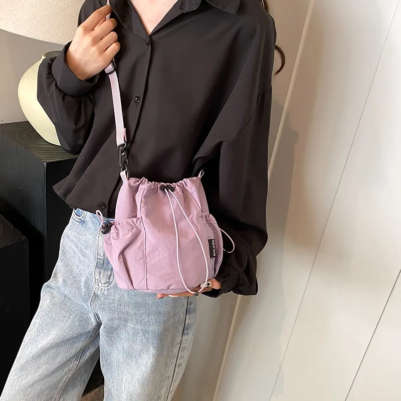 GOBLIN SHARKS 1759 Nylon Crossbody Bag Unisex Multicolor-26