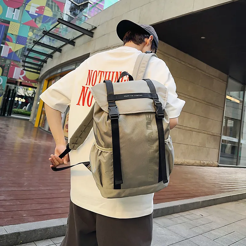 GOBLIN SHARKS 1759 Nylon Backpack Regular Unisex Multicolor-19