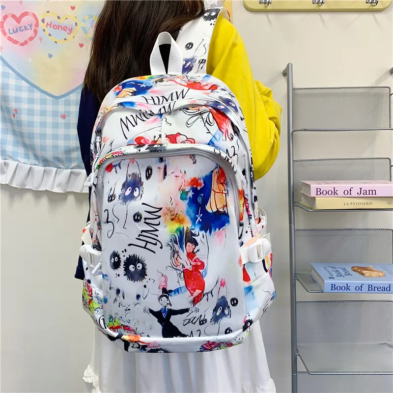 GOBLIN SHARKS 1759 Oxford Backpack Regular Unisex Red/Green-9
