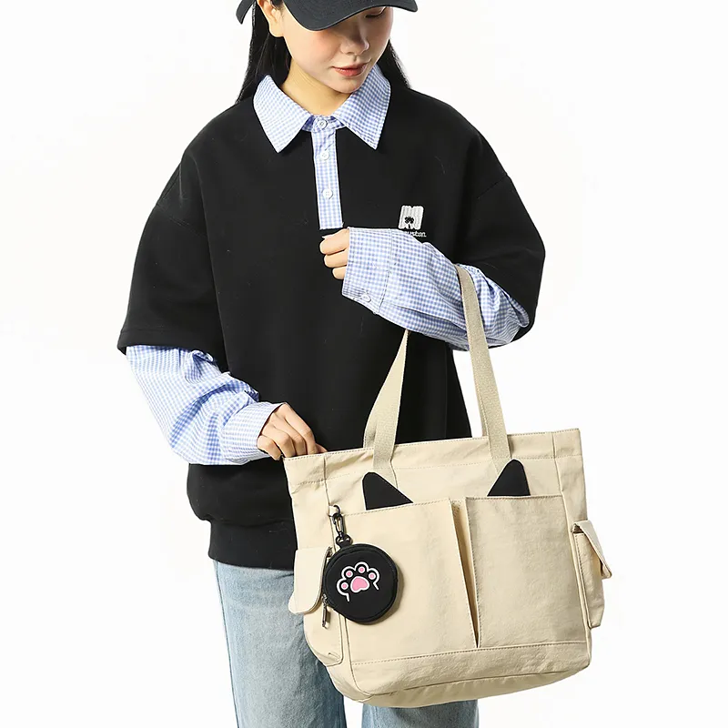 GOBLIN SHARKS 1759 Nylon Shoulder Bag Unisex Multicolor-4