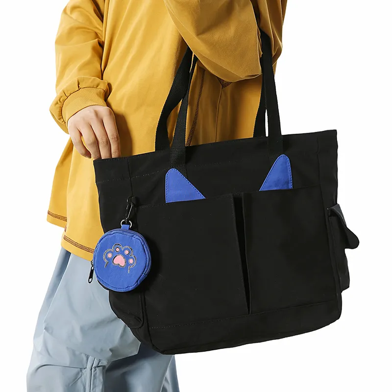GOBLIN SHARKS 1759 Nylon Shoulder Bag Unisex Multicolor-9