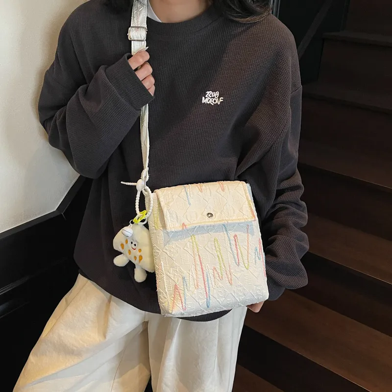 GOBLIN SHARKS 1759 Fabric Shoulder Bag Regular Women's Multicolor-2