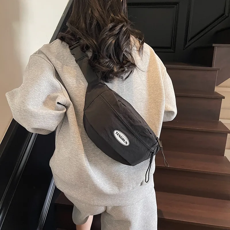 GOBLIN SHARKS 1759 Fabric Backpack Sling Bag Regular Unisex Ecru/Gray/Black/Brown/Red-15