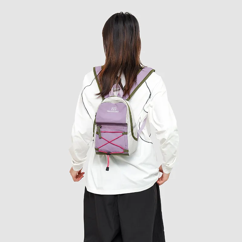GOBLIN SHARKS 1759 Oxford Backpack Regular Unisex Orange/Purple/Green/Black-7