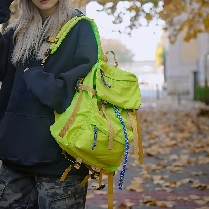 GOBLIN SHARKS 1759 Oxford Backpack Unisex Green/Black-5