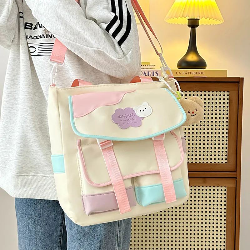 GOBLIN SHARKS 1759 Nylon Handbag Unisex Multicolor-21