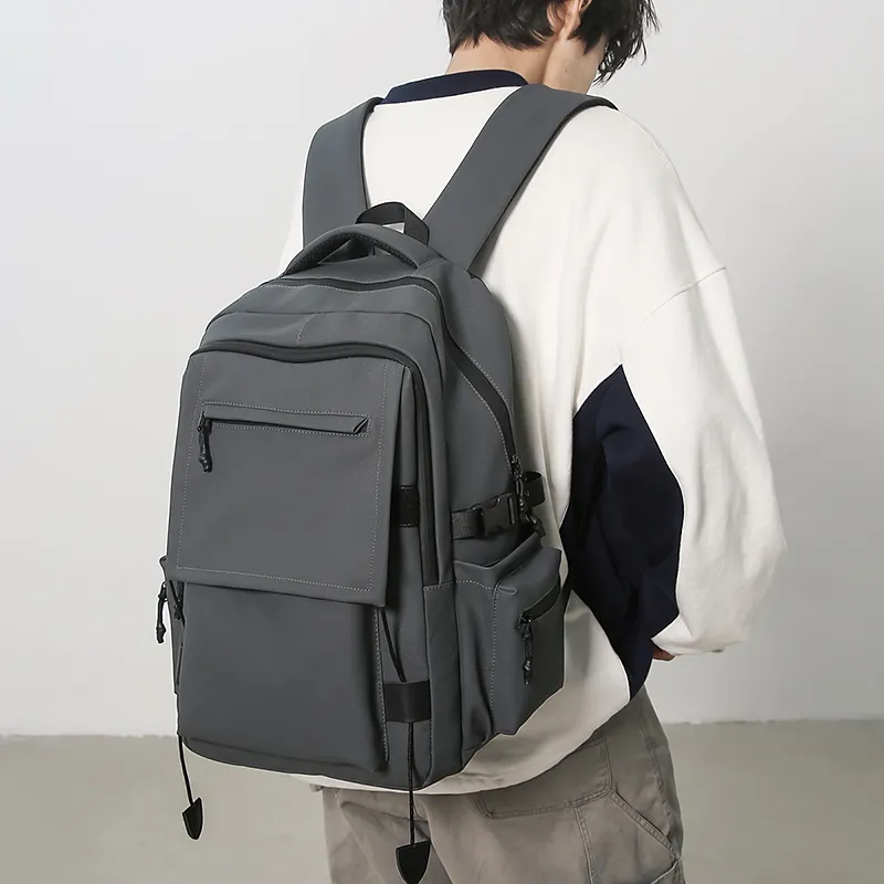 GOBLIN SHARKS 1759 Membrana Dermalis Backpack Regular Unisex Black/Green/Gray-17