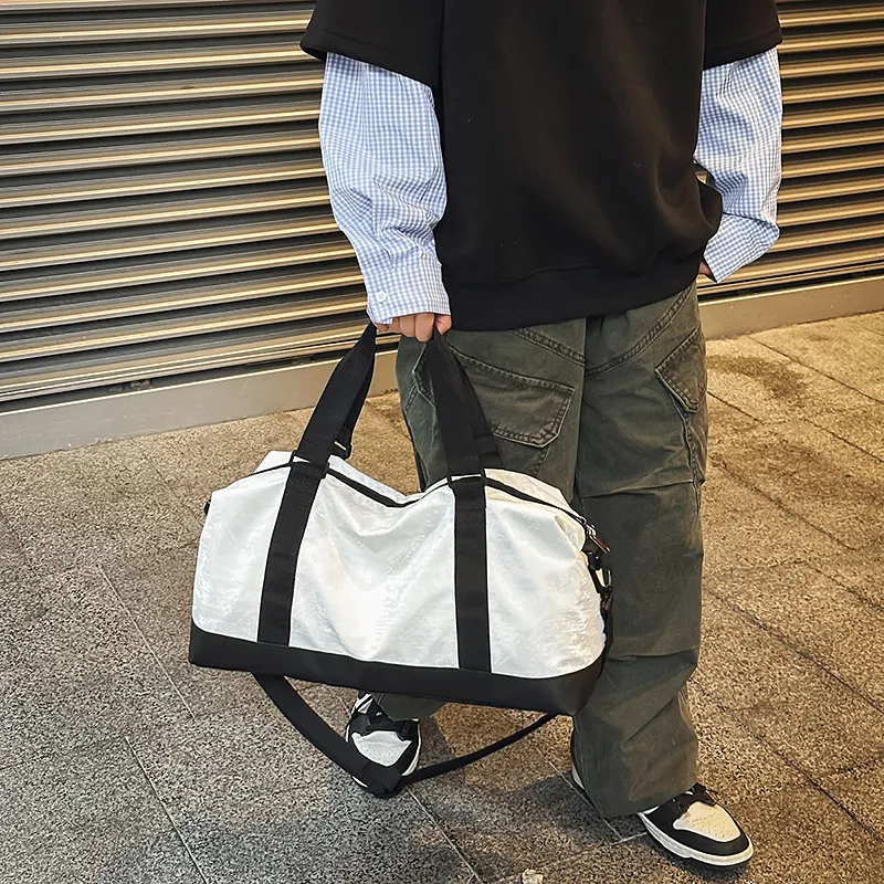 GOBLIN SHARKS 1759 Composite Cloth Travel Bag 40L Unisex Multicolor-10