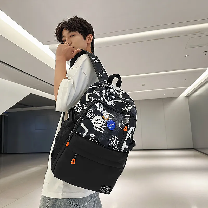 GOBLIN SHARKS 1759 Nylon Backpack Unisex Multicolor-7