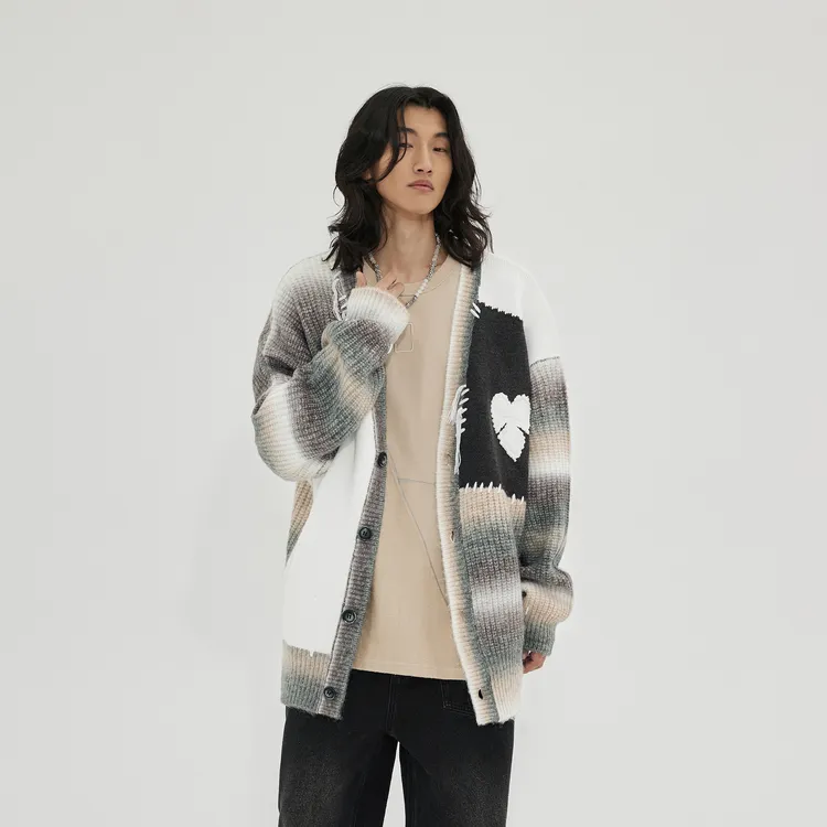 INXX ALLPICK Knitwear Unisex Multicolor Patchwork-6