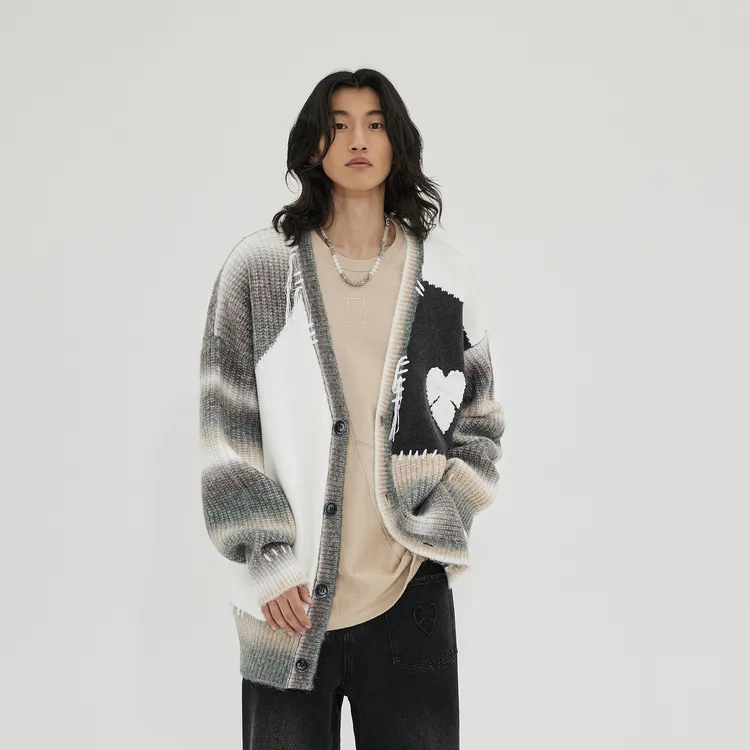 INXX ALLPICK Knitwear Unisex Multicolor Patchwork-4
