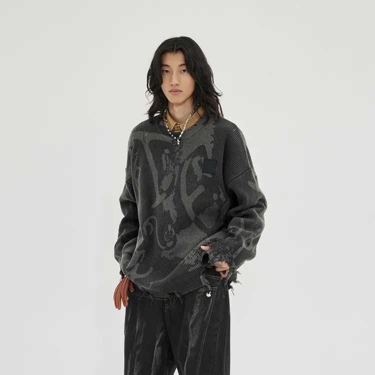 INXX ALLPICK Knitwear Unisex Gray-7