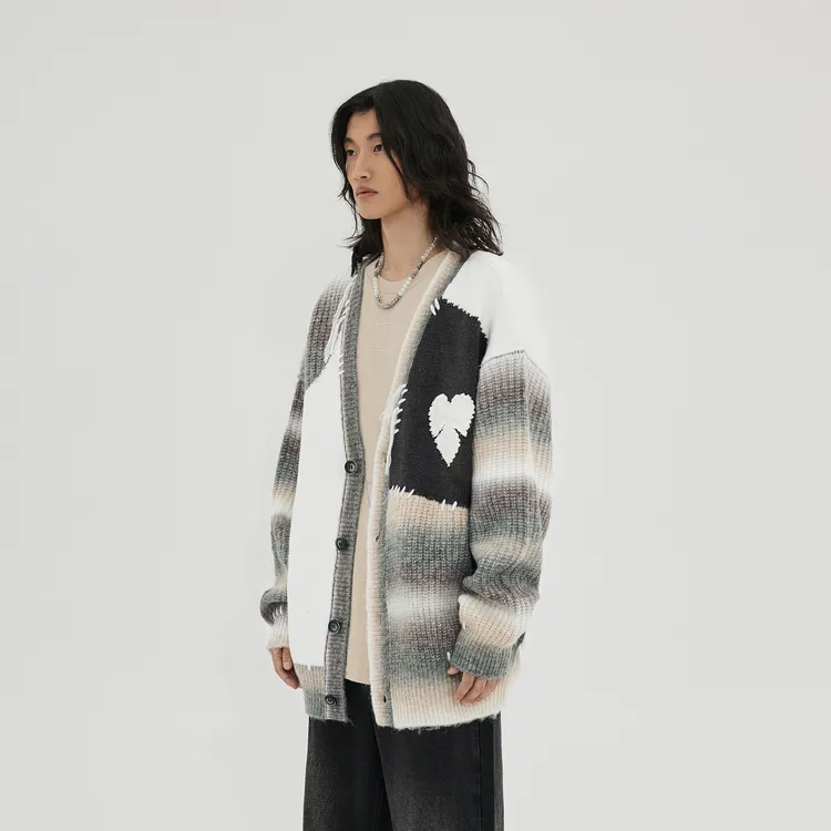 INXX ALLPICK Knitwear Unisex Multicolor Patchwork-3