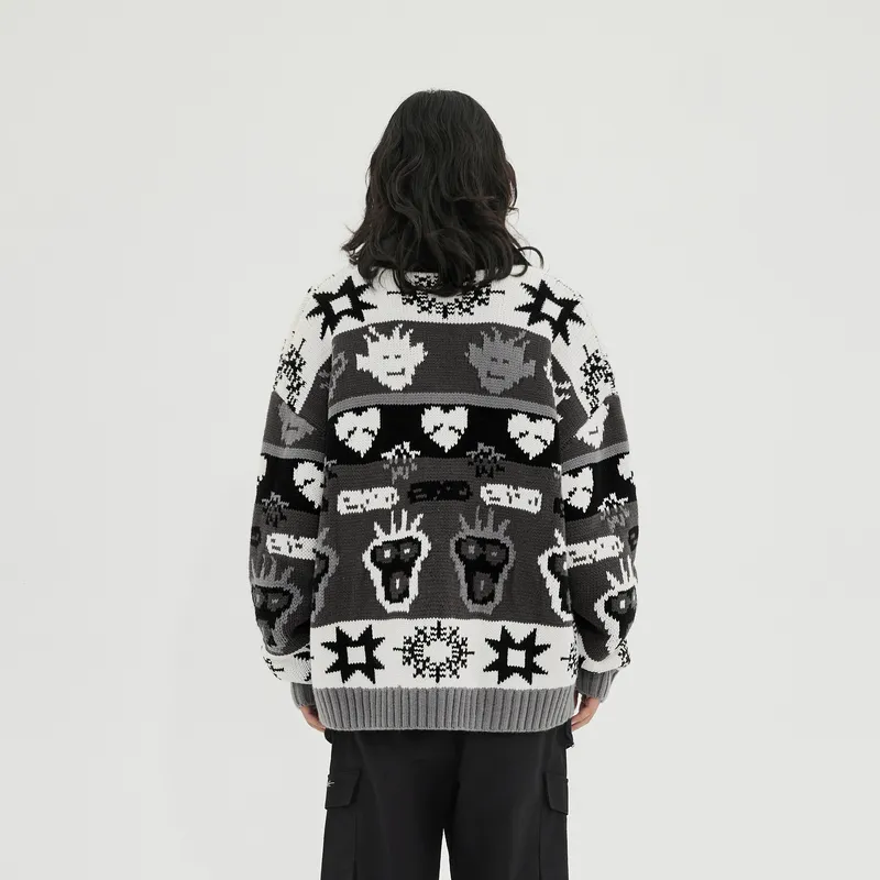 INXX ALLPICK Knitwear Unisex Gray-2