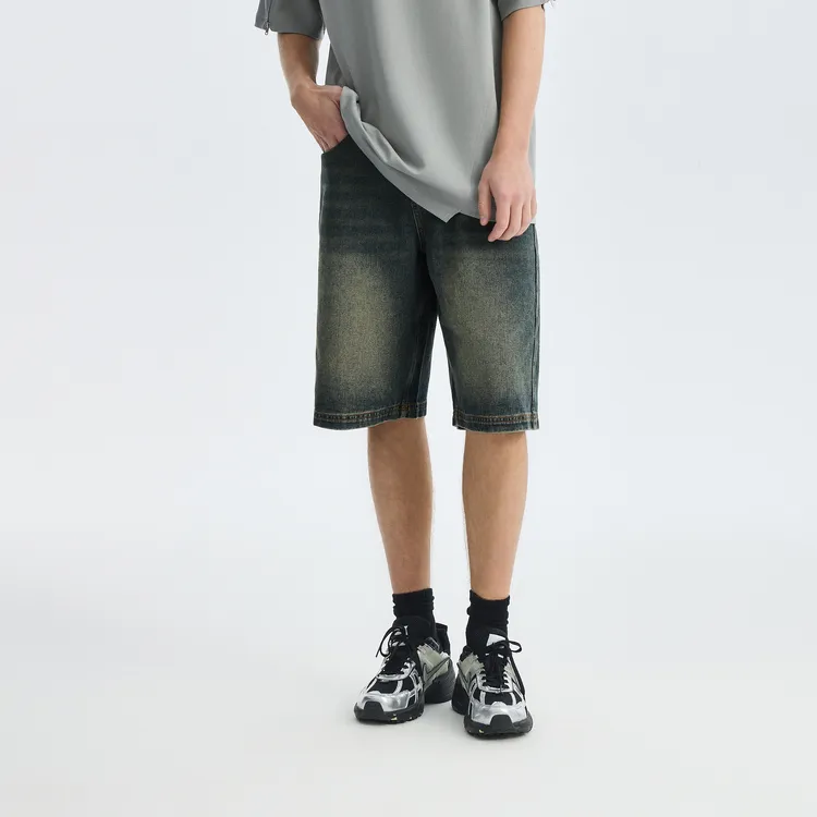 INXX APYD Denim Shorts Unisex Denim Blue-6