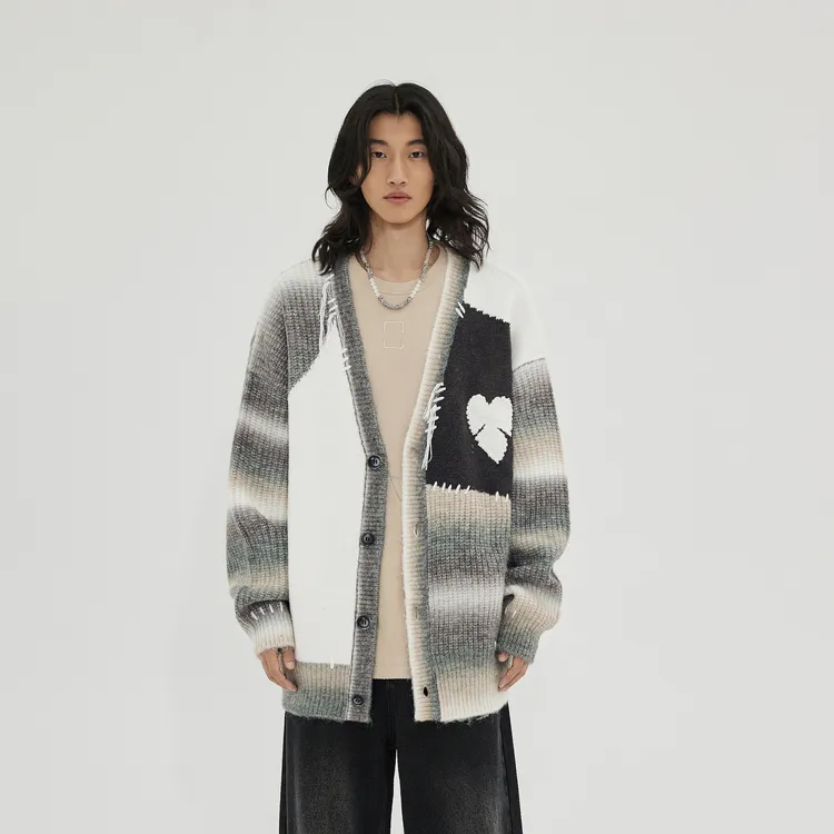INXX ALLPICK Knitwear Unisex Multicolor Patchwork-2