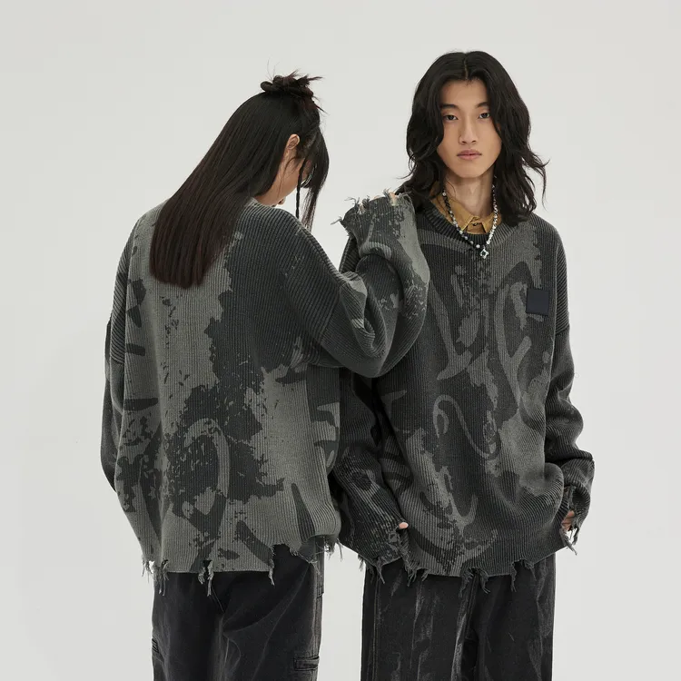 INXX ALLPICK Knitwear Unisex Gray-2