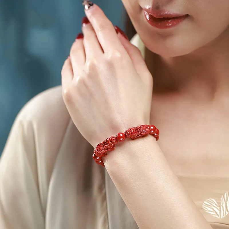 Octave Space Reconstructed Cinnabar Bracelets Unisex-1