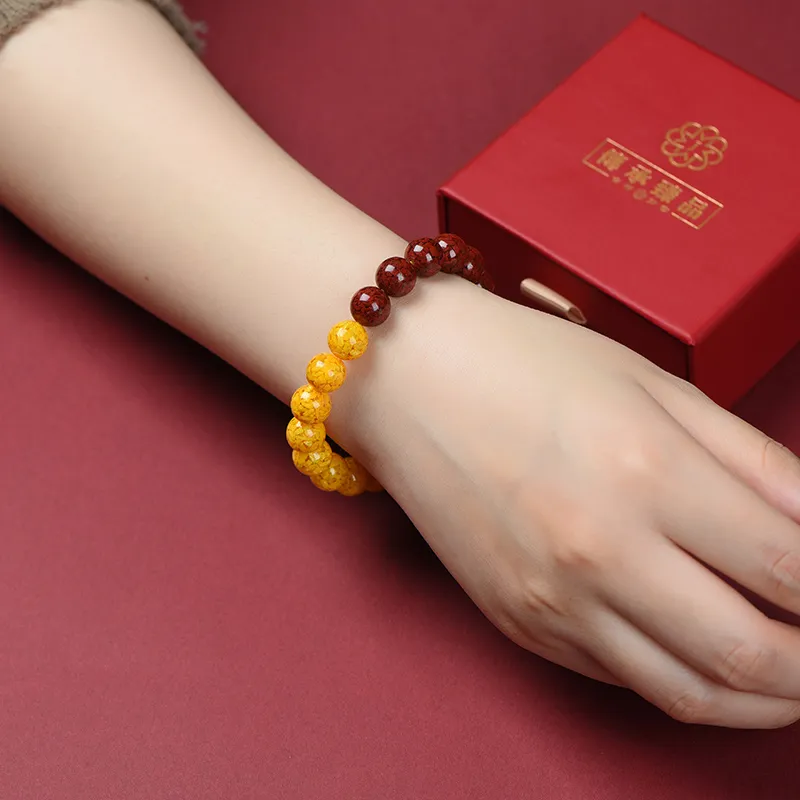 Octave Space Reconstructed Cinnabar Bracelets Unisex-3