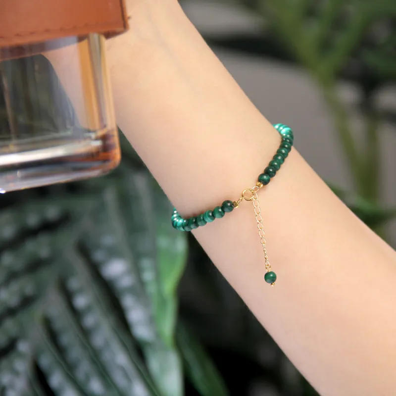 Octave Space Malachite Jade Bracelets Unisex-3