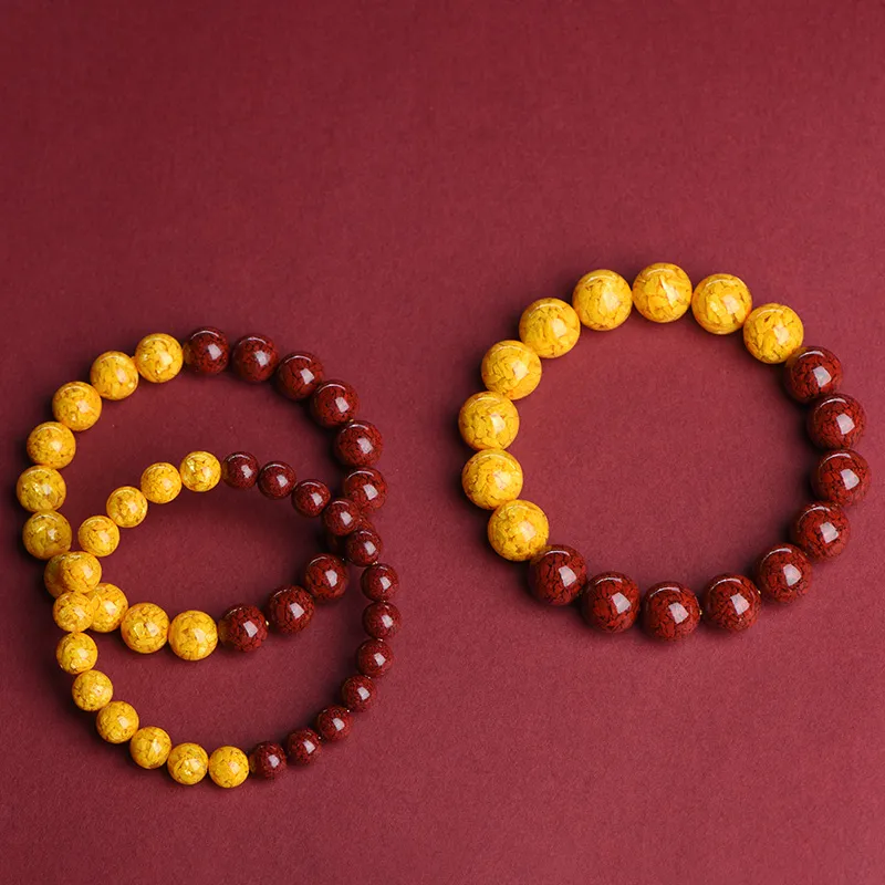 Octave Space Reconstructed Cinnabar Bracelets Unisex-1
