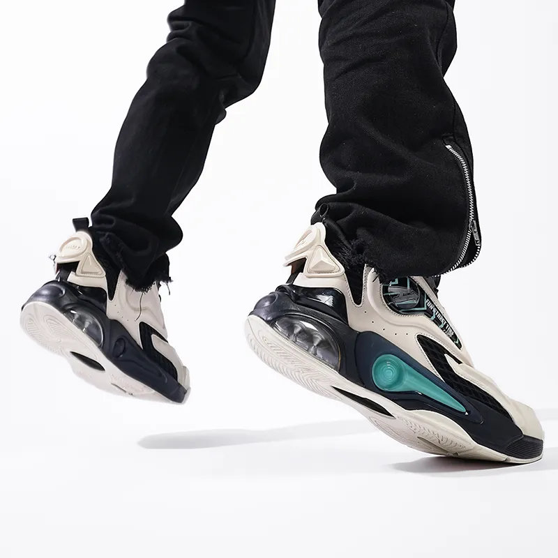 N·HOT Cushioning Height Increasing Breathable Mid-Top EVA+Air Cushion Combination Casual Running Shoes Unisex-12