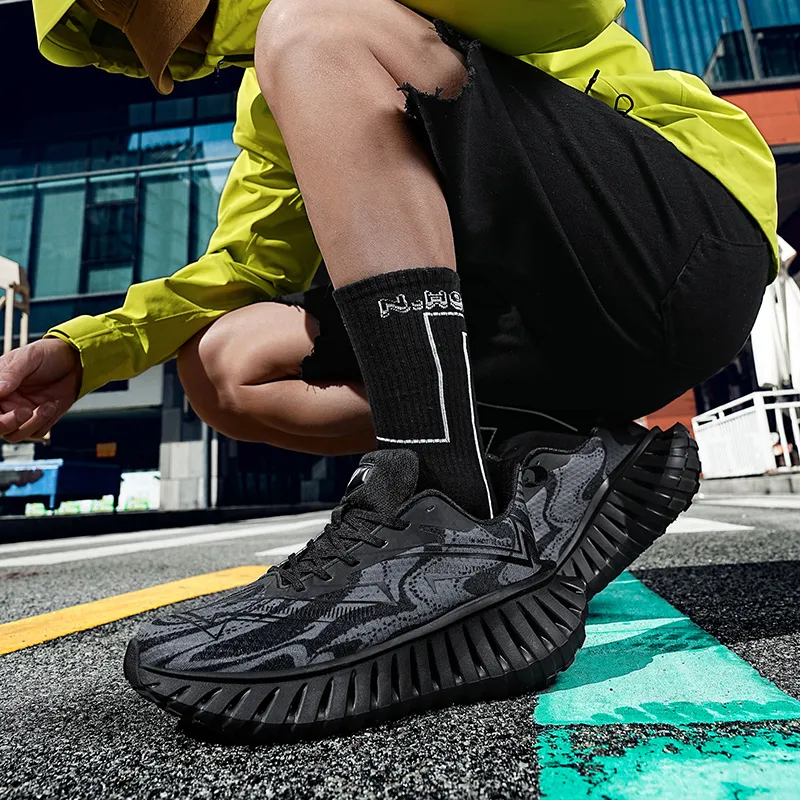 N·HOT Slip Resistant, Breathable, Lightweight Low Top Carbon Plate Casual Running Shoes Unisex-19