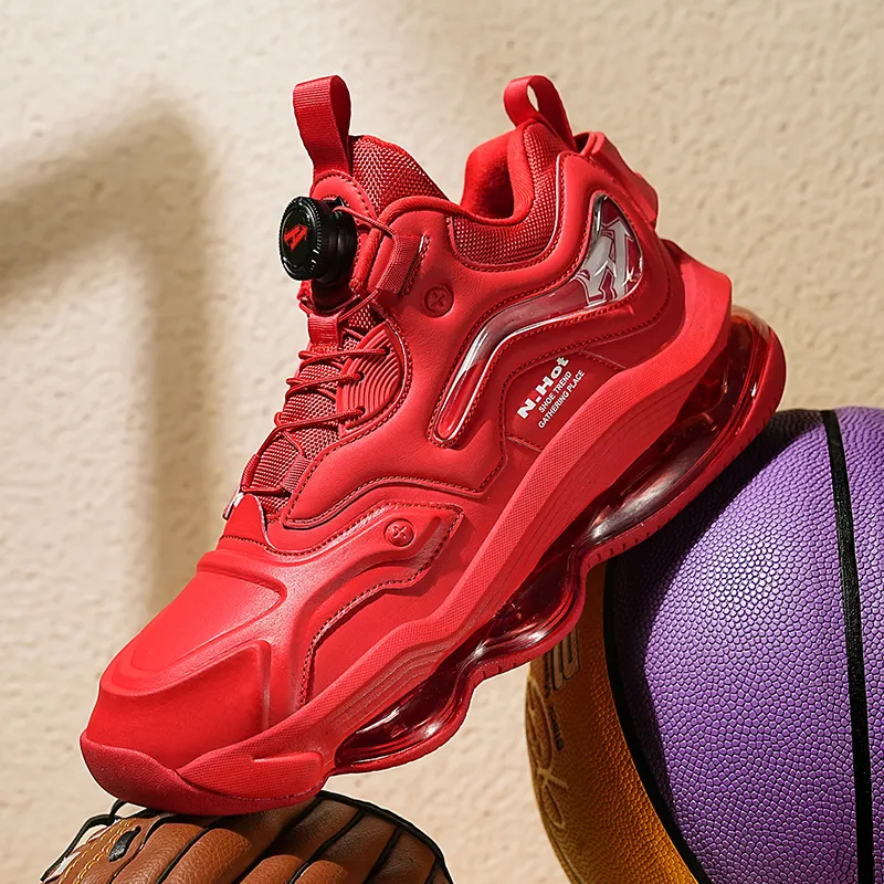 N·HOT Slip-Resistant Breathable Height Increasing Low-Top EVA Air Cushion Rubber Casual Running Shoes Men's-12