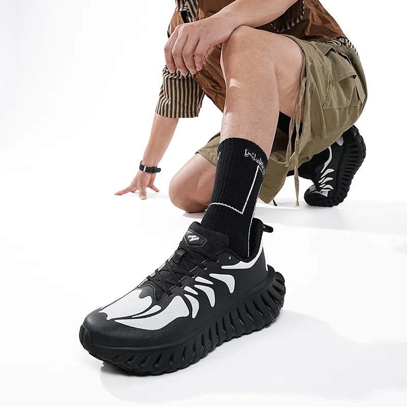N·HOT Impact Resistant Lightweight Height Increasing Low Top Casual Running Shoes Unisex-6