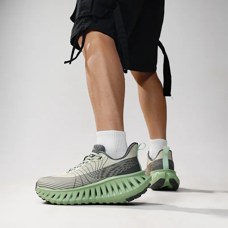 N·HOT Cushioning, Slip Resistant, And Breathable Low Top Casual Running Shoes Unisex-6