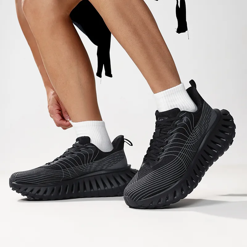 N·HOT Cushioning, Slip Resistant, And Breathable Low Top Casual Running Shoes Unisex-13