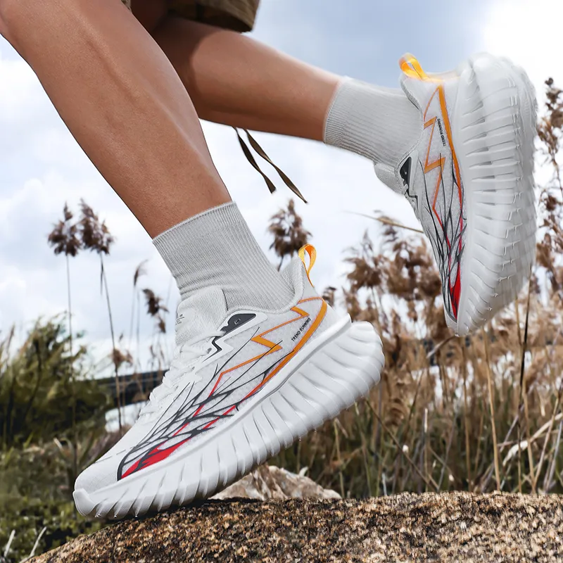 N·HOT Height Increasing Abrasion Resistant Breathable Low Top Casual Running Shoes Unisex-6