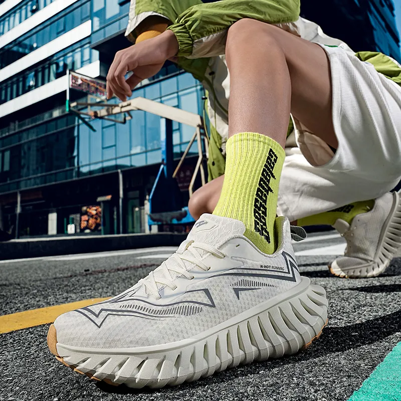N·HOT Slip Resistant, Breathable, Lightweight Low Top Carbon Plate Casual Running Shoes Unisex-5