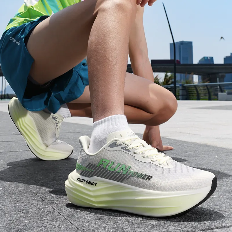 N·HOT Cushioning Lightweight Rebound Low Top Casual City Commute Running Shoes Unisex-11