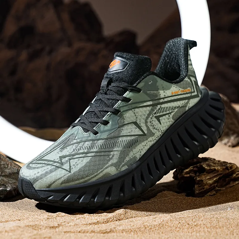 N·HOT Slip Resistant, Breathable, Lightweight Low Top Carbon Plate Casual Running Shoes Unisex-12