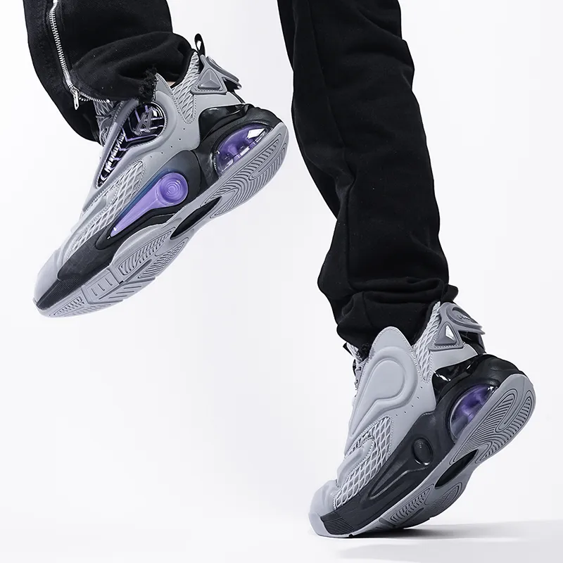 N·HOT Cushioning Height Increasing Breathable Mid-Top EVA+Air Cushion Combination Casual Running Shoes Unisex-8