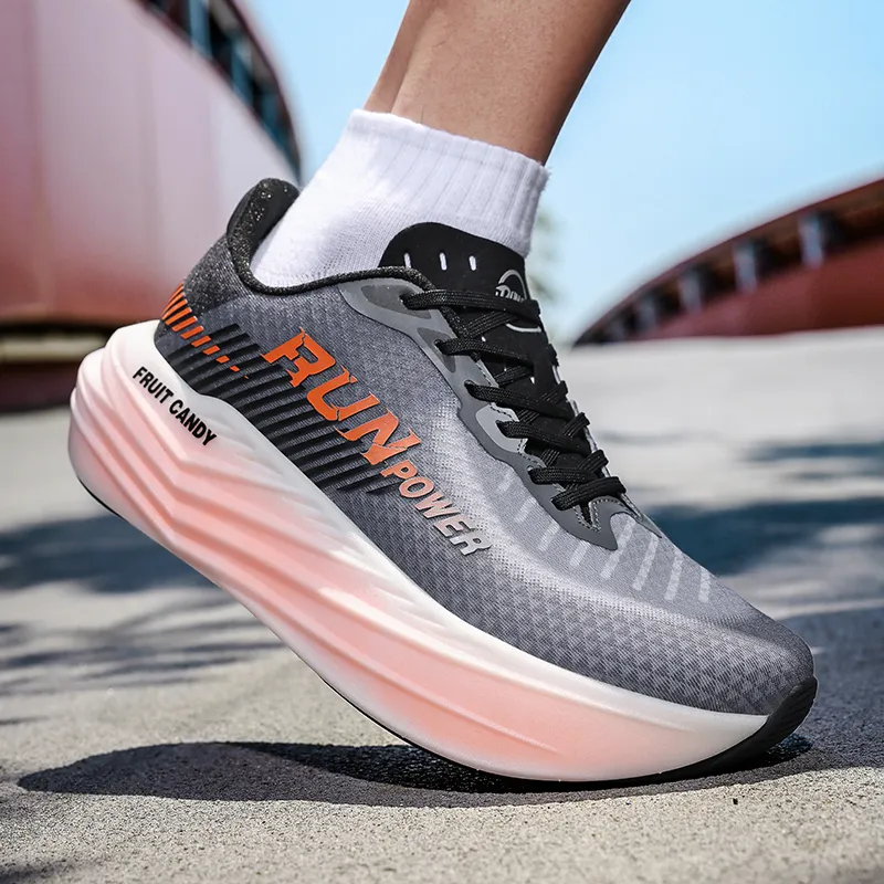 N·HOT Cushioning Lightweight Rebound Low Top Casual City Commute Running Shoes Unisex-6