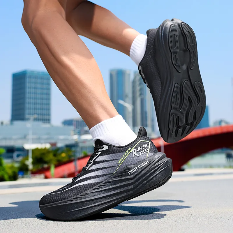 N·HOT Running Shoes Unisex Low Top Green-10