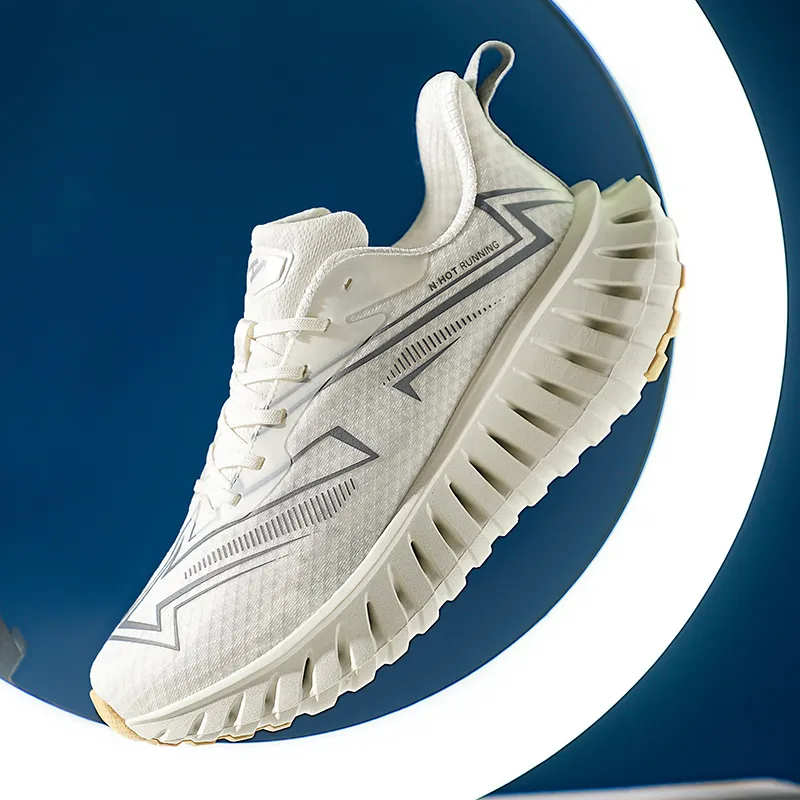 N·HOT Slip Resistant, Breathable, Lightweight Low Top Carbon Plate Casual Running Shoes Unisex-6