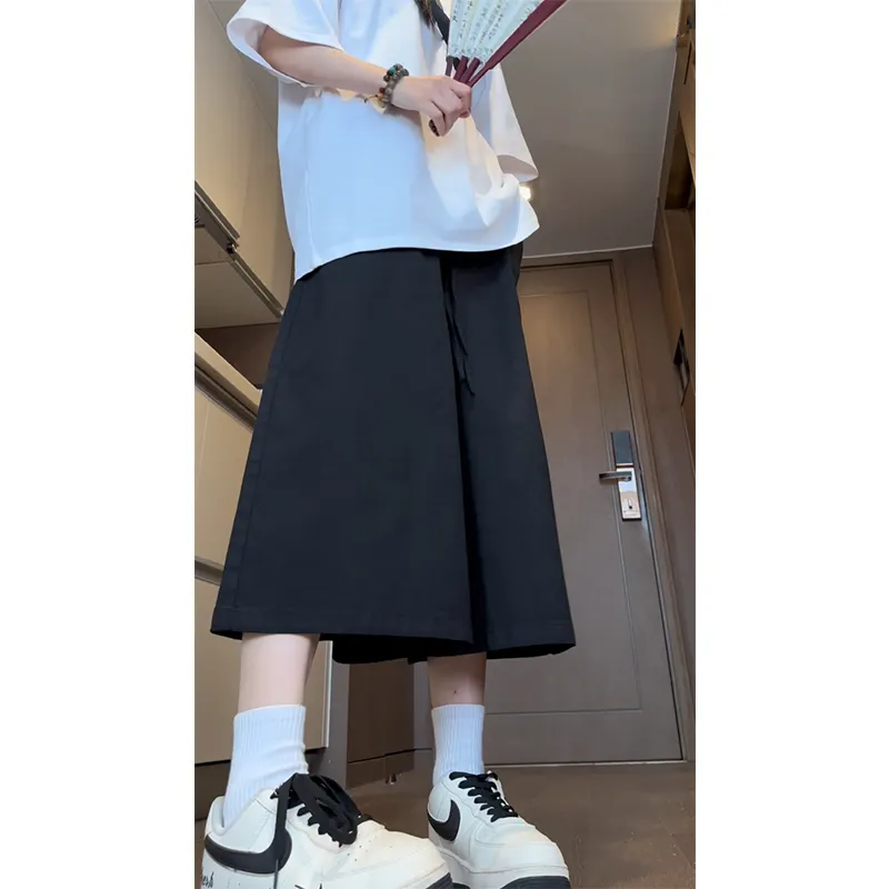 NXPTP Summer Casual Pants Unisex Black-5