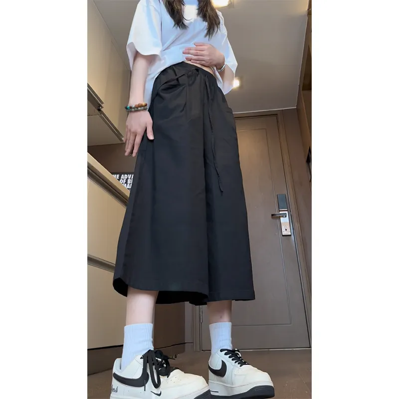 NXPTP Summer Casual Pants Unisex Black-9