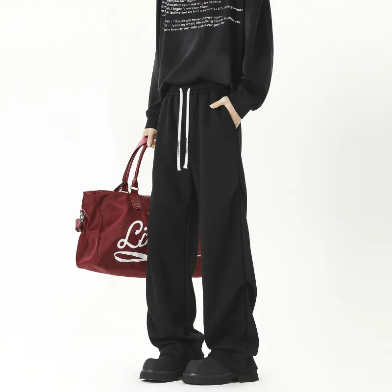 NXPTP Casual Pants Unisex Black-3