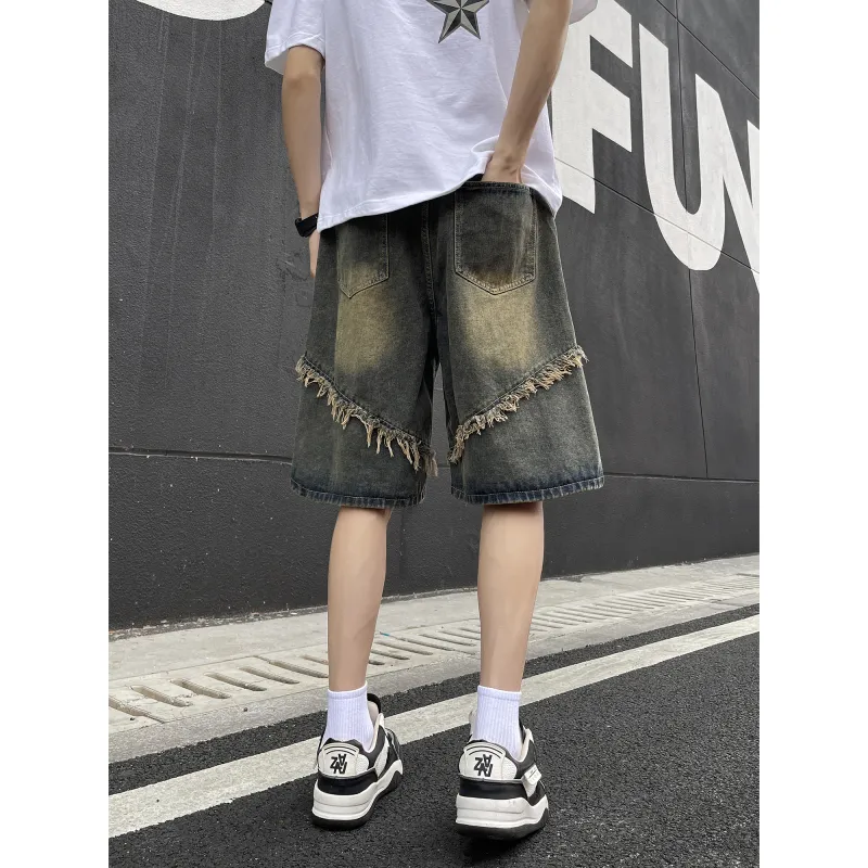 NXPTP Denim Shorts Unisex Nano Yellow-1