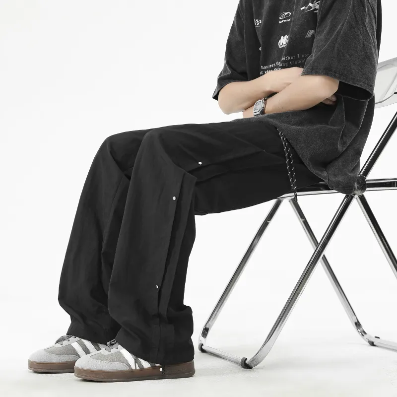 NXPTP Casual Pants Unisex Black-5